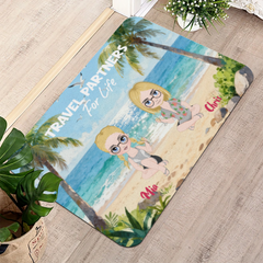 Travel Partners-Premium Custom Diatomaceous Earth Door Mat | Made in USA