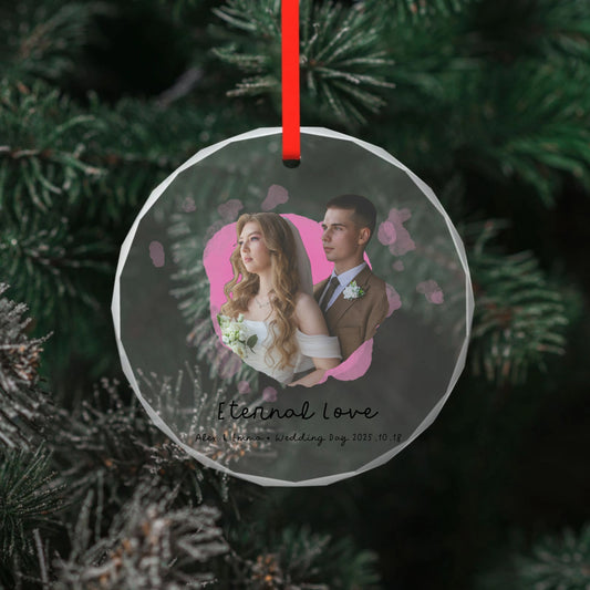 Loved one -Personalized Custom Round Glass Pendant