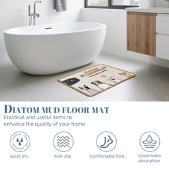 Forever Companuon-Premium Custom Diatomaceous Earth Door Mat | Made in USA