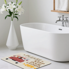 Cats Planning Escape Truck-Premium Custom Diatomaceous Earth Door Mat | Made in USA