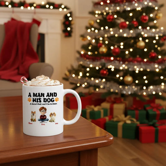 A Man and His Dog-Sided Custom Mug 11oz & 15oz