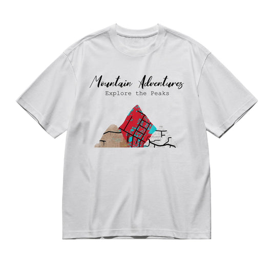 Our family around the world - maps-200g High-Quality 100% Cotton T-Shirt with Heat Transfer Printing