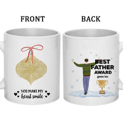 World's best dad-Personalized Double-Sided Custom Mug 11oz & 15oz