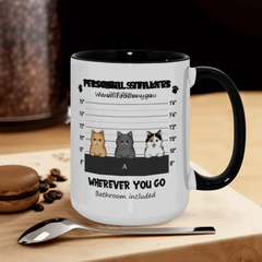 Personal_Stalker - Personalization Custom Coffee 15 oz. Accent Mug