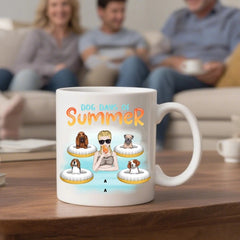 Dog days of summer - Personalization Custom Coffee 11/15 oz. Accent Mug