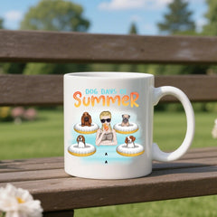 Dog days of summer - Personalization Custom Coffee 11/15 oz. Accent Mug
