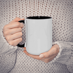 Cool Dog Father - Personalization Custom Coffee 15 oz. Accent Mug