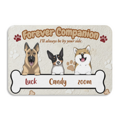 Forever Companion-Premium Custom Diatomaceous Earth Door Mat | Made in USA