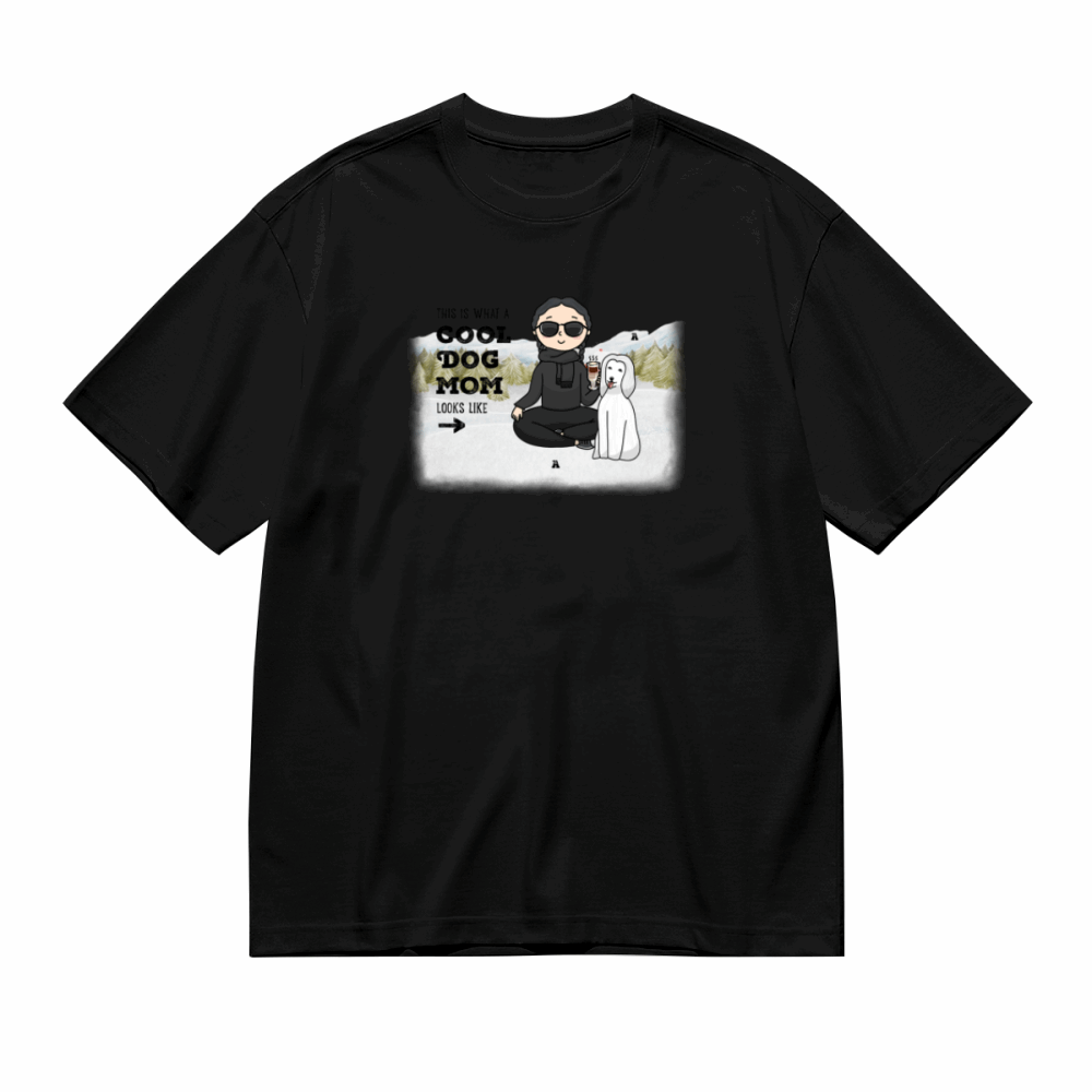 This is what a coolpet mom looks like-Personalization Custom 200g cotton T-shirt