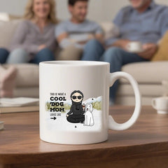This is what a coolpet mom looks like- Personalization Custom Coffee 11/15 oz. Accent Mug
