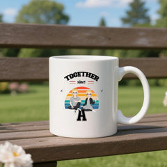 Together since - Personalization Custom Coffee 11/15 oz. Accent Mug
