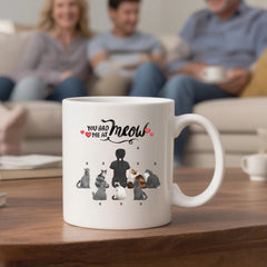 You had me at Meow- Personalization Custom Coffee 11/15 oz. Accent Mug