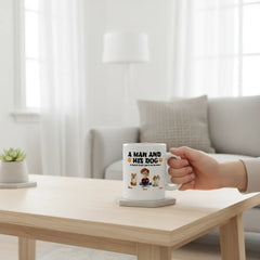 A Man and His Dog-Sided Custom Mug 11oz & 15oz