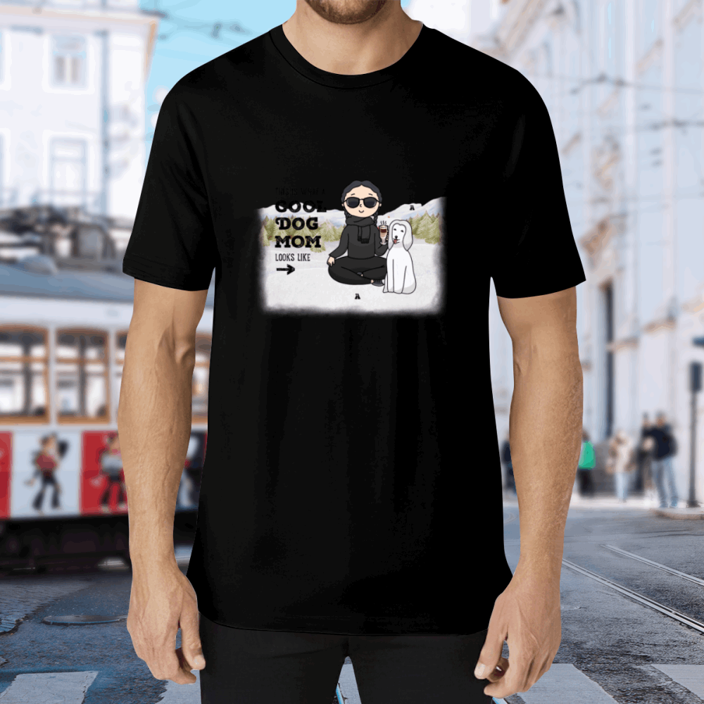 This is what a coolpet mom looks like-Personalization Custom 200g cotton T-shirt