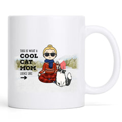 This is what a coolpet mom looks like- Personalization Custom Coffee 11/15 oz. Accent Mug
