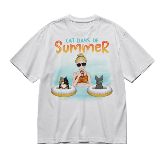 Female Frontal - Full Color -200g High-Quality 100% Cotton T-Shirt with Heat Transfer Printing