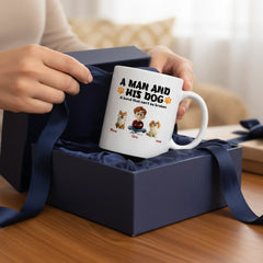A Man and His Dog-Sided Custom Mug 11oz & 15oz