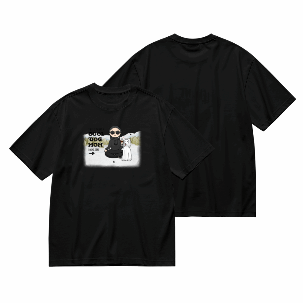 This is what a coolpet mom looks like-Personalization Custom 200g cotton T-shirt