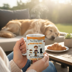 Personalized "I Own You" Funny Dog Mug | Custom Pet Names Gift for Dog Mom | 11oz & 15oz