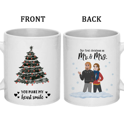 Christmas is better with you-Personalized Double-Sided Custom Mug 11oz & 15oz