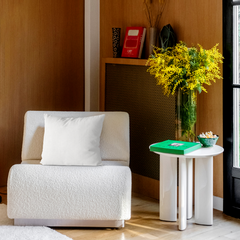 Mom, you are the piece that makes the difference - photos (circle)- Linen Pillowcase + Pillow Insert Set