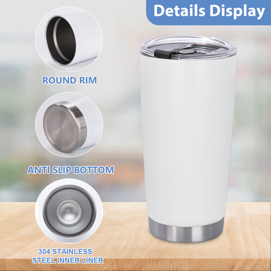 The 'A Gril and Her Cats' Custom Pet Tumbler - Bring Your Best Friend Everywhere