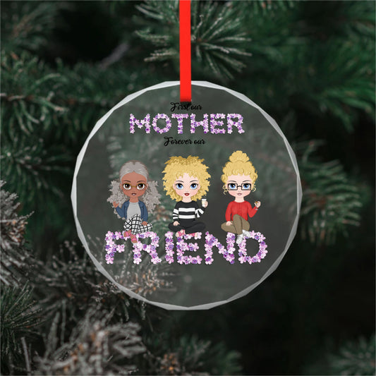 2/5 Women or men-Personalized Custom Round Glass Pendant