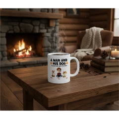A Man and His Dog-Sided Custom Mug 11oz & 15oz