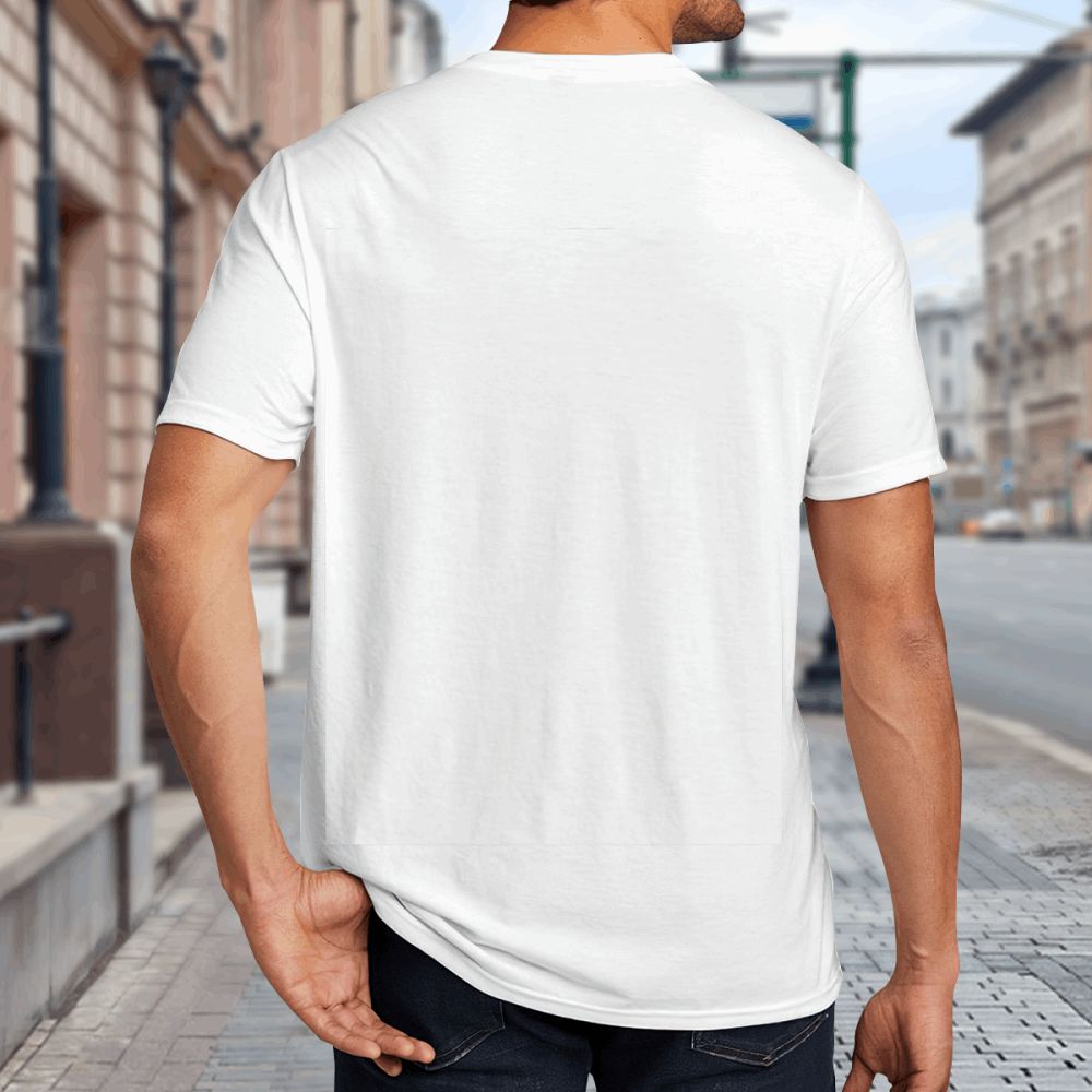 American Cat Dad-Personalization Custom 200g cotton T-shirt