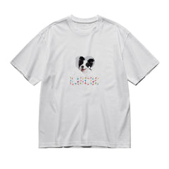 Pet - Photos - Rectangular-200g High-Quality 100% Cotton T-Shirt with Heat Transfer Printing