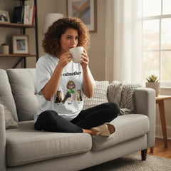 Personalized "The Catmother" T-Shirt - Custom Cat Names - Premium 200g Heavyweight Cotton Gift