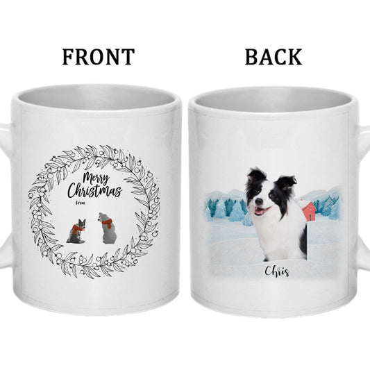 Christmas with my pet-Personalized Double-Sided Custom Mug 11oz & 15oz