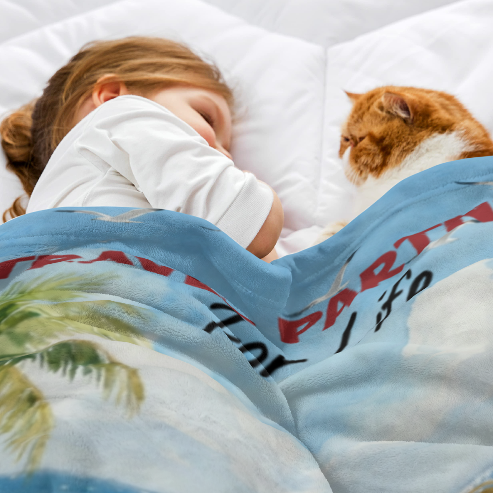 Travel Partners-Personalized 300g Flannel Blanket 30×40 inches