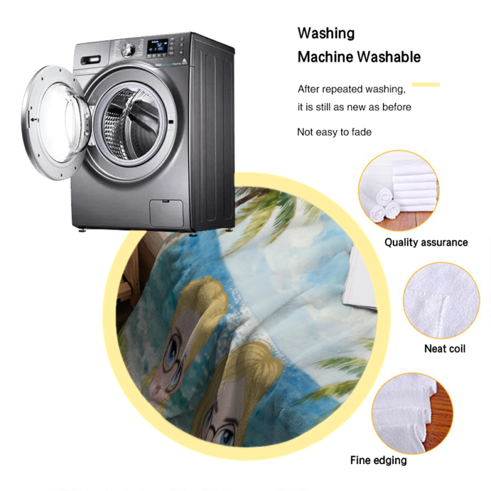 Travel Partners-Personalized 300g Flannel Blanket 30×40 inches