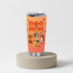 Best Dog Mom Tumbler | Personalized Pet Name Cup