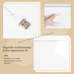 Galaxy bootleg-Personalized Custom Acrylic Light Panel with Base