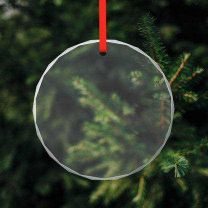 Have a jolly christmas (pets) -Personalized Custom Round Glass Pendant