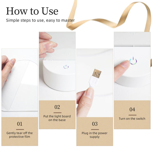 The day we met - calendar - Back pencil (sitting) -Personalized Heart-Shaped Acrylic Light Board with Base