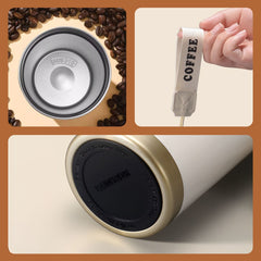 What Day Is Today Who Cares Summer Vibe, Beach-Personalized Custom 316 Stainless Steel Dual-Drinking Water Bottle