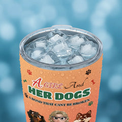 Personalized Dog Mom Tumbler | Custom Pet Travel Mug
