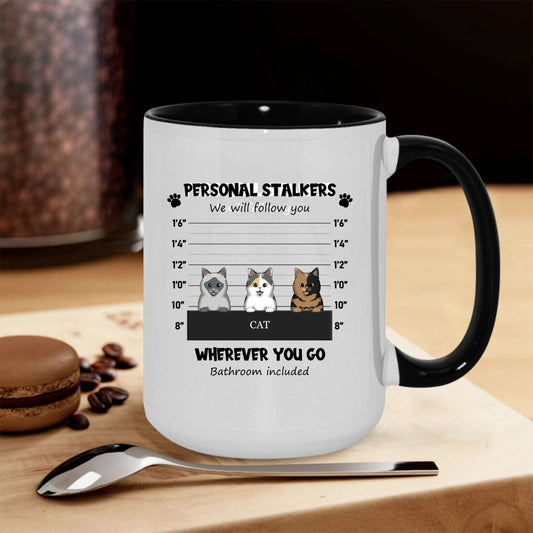 Personal_Stalker - Personalization Custom Coffee 15 oz. Accent Mug
