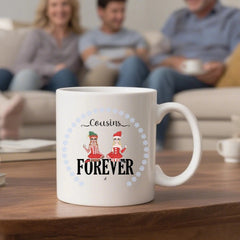 Besties forever- Personalization Custom Coffee 11/15 oz. Accent Mug
