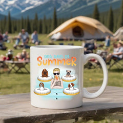Dog days of summer - Personalization Custom Coffee 11/15 oz. Accent Mug