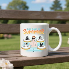 Dog days of summer - Personalization Custom Coffee 11/15 oz. Accent Mug