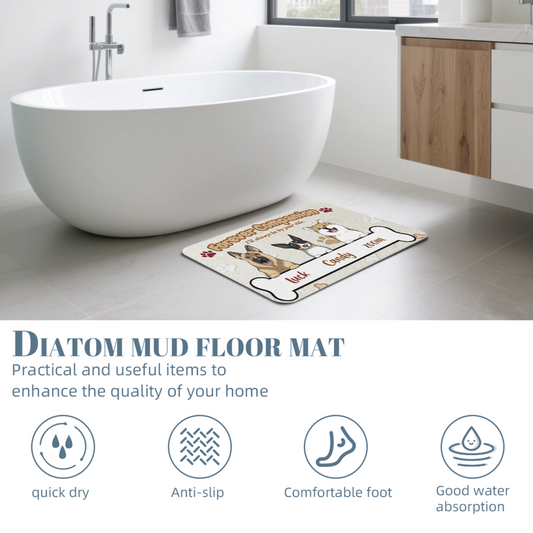 Forever Companion-Premium Custom Diatomaceous Earth Door Mat | Made in USA