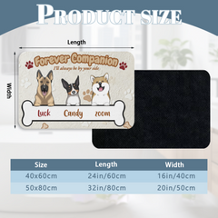 Forever Companion-Premium Custom Diatomaceous Earth Door Mat | Made in USA