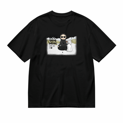 This is what a coolpet mom looks like-Personalization Custom 200g cotton T-shirt