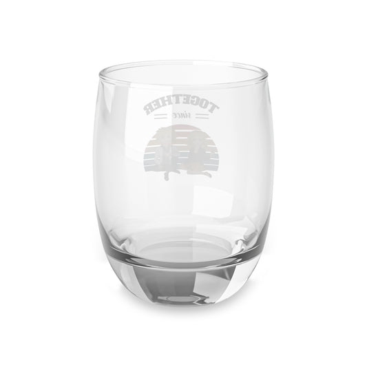 Together since- Personalized Whiskey Glass