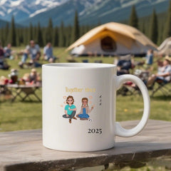 Together since- Personalization Custom Coffee 11/15 oz. Accent Mug
