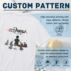 You had me at Meow-Personalization Custom 200g cotton T-shirt